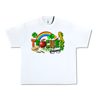 White teacher st patrick Urban Heavy Tee - FaDigitalArtStudio