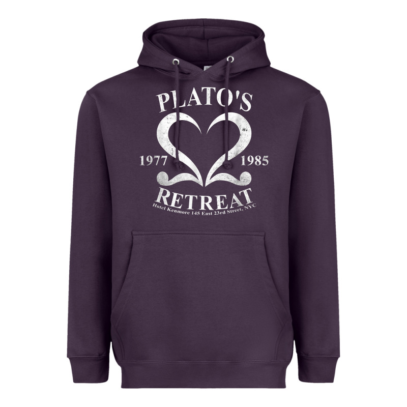 Plato Retreat Club Vintage Retro Nyc T Shirt Heavyweight Hoodie by linhVisuals | Teevron