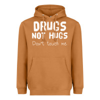 Meerkat drugs not hugs Heavyweight Hoodie - linhVisuals