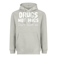 Moon Dust drugs not hugs Heavyweight Hoodie - linhVisuals