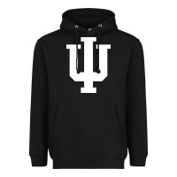 Black Indiana Hoosiers, gear Heavyweight Hoodie - linhVisuals