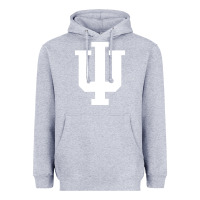 Heather Grey Indiana Hoosiers, gear Heavyweight Hoodie - linhVisuals
