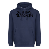 Navy suicidal tendencies Heavyweight Hoodie - linhVisuals