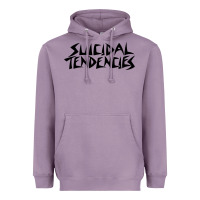 Lavender suicidal tendencies Heavyweight Hoodie - linhVisuals