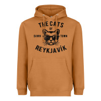Meerkat cats of downtown reykjavik t shirt Heavyweight Hoodie - linhVisuals