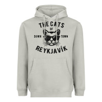 Moon Dust cats of downtown reykjavik t shirt Heavyweight Hoodie - linhVisuals