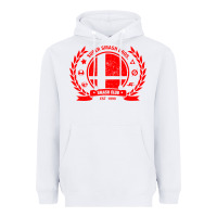 White super smash bros smash club Heavyweight Hoodie - linhVisuals