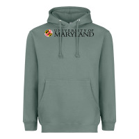 Sage University of Maryland, College Park, Heavyweight Hoodie - linhVisuals