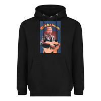 Black the buck owens collection Heavyweight Hoodie - linhVisuals