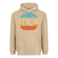 Mushroom corgi retro vintage 60s 70s sunset dog lovers men women t shirt Heavyweight Hoodie - linhVisuals