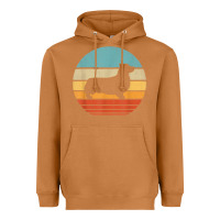 Meerkat corgi retro vintage 60s 70s sunset dog lovers men women t shirt Heavyweight Hoodie - linhVisuals