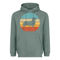 Sage corgi retro vintage 60s 70s sunset dog lovers men women t shirt Heavyweight Hoodie - linhVisuals