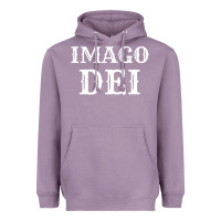 Lavender imago dei image of god christian t shirt reformed jesus Heavyweight Hoodie - linhVisuals