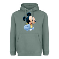 Sage baby micke  mouse Heavyweight Hoodie - linhVisuals
