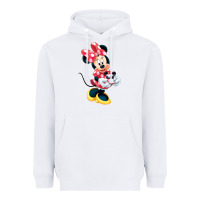 White minni mouse Heavyweight Hoodie - linhVisuals