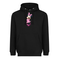 Black minni mouse Heavyweight Hoodie - linhVisuals