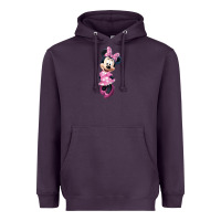 Plum minni mouse Heavyweight Hoodie - linhVisuals