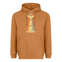 Meerkat vintage alien weed pot leaf ufo abduction marijuana cannabis t shirt Heavyweight Hoodie - linhVisuals