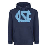 Navy north carolina Heavyweight Hoodie - linhVisuals