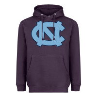 Plum north carolina Heavyweight Hoodie - linhVisuals