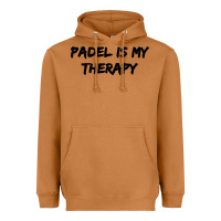 Meerkat padel is my therapy Heavyweight Hoodie - linhVisuals