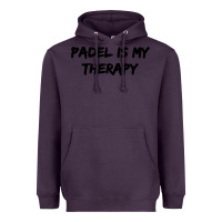 Plum padel is my therapy Heavyweight Hoodie - linhVisuals