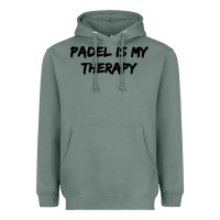 Sage padel is my therapy Heavyweight Hoodie - linhVisuals