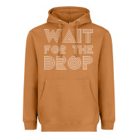 Meerkat retro edm wait for the drop house dj trance wash t shirt Heavyweight Hoodie - linhVisuals