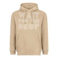 Mushroom retro edm wait for the drop house dj trance wash t shirt Heavyweight Hoodie - linhVisuals