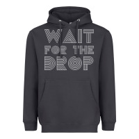 Smoke retro edm wait for the drop house dj trance wash t shirt Heavyweight Hoodie - linhVisuals