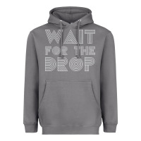 Storm retro edm wait for the drop house dj trance wash t shirt Heavyweight Hoodie - linhVisuals