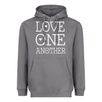 Storm love one another jesus quote christian t shirt Heavyweight Hoodie - linhVisuals