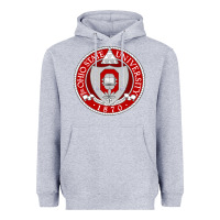 Heather Grey OSU, Columbus, university gear Heavyweight Hoodie - linhVisuals