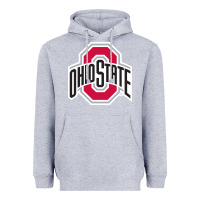 Heather Grey OSU, athletics gear Heavyweight Hoodie - linhVisuals