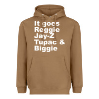 Toasted Coconut it goes reggie jay Heavyweight Hoodie - linhVisuals