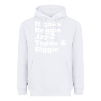 White it goes reggie jay Heavyweight Hoodie - linhVisuals