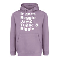 Lavender it goes reggie jay Heavyweight Hoodie - linhVisuals