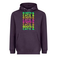 Plum edm rave shirt  boots and cats gift Heavyweight Hoodie - linhVisuals