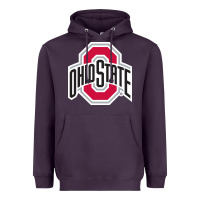 Plum OSU, athletics gear Heavyweight Hoodie - linhVisuals