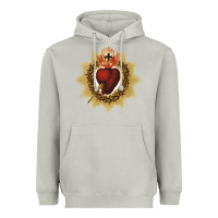 Moon Dust sacred heart of jesus catholic devotion t shirt Heavyweight Hoodie - linhVisuals