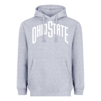 Heather Grey OSU, athletics gear Heavyweight Hoodie - linhVisuals