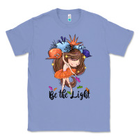 Colony Blue Be the light Classic Tee - CowGirlArtShop
