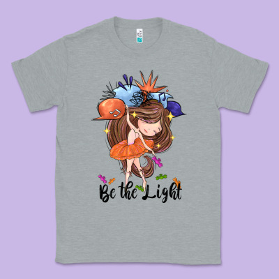 Be The Light Classic Tee Designed By Cowgirlartshop