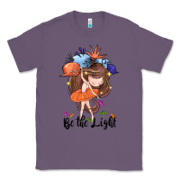 Lavender Be the light Classic Tee - CowGirlArtShop