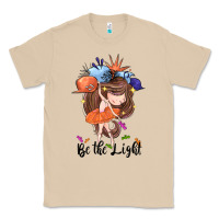 Mushroom Be the light Classic Tee - CowGirlArtShop