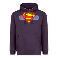 Plum tshirt my superhero is jesus, faith love god shirt t shirt Heavyweight Hoodie - linhVisuals
