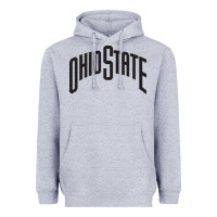 Heather Grey OSU, athletics gear Heavyweight Hoodie - linhVisuals