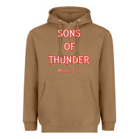 Toasted Coconut sons of thunder zebedee james and john mark 317 bible t shirt Heavyweight Hoodie - linhVisuals