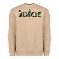 Mushroom believe Christmas tree Heavyweight Sweatshirt - AdoDesignShop