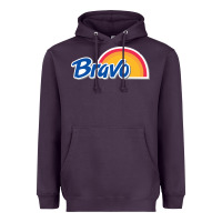 Plum Bravo Supermarket Heavyweight Hoodie - linhVisuals